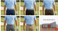 THE BYRD GOLF BELT ✶ Grey