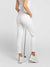 Stylish Women's Golf Pants - Fitted Design with Moisture-Wicking - White.