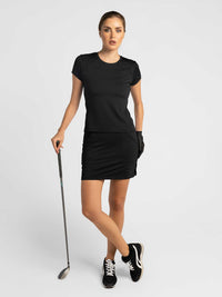 Women's Golf 15"Eloise Skirt - Black