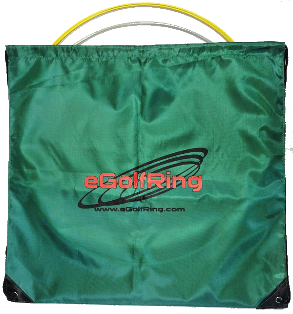 eGolfRing set - YELLOW 1', 2', 4', 8'with carry bag